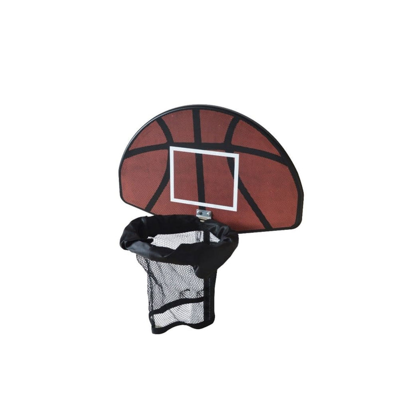 Trampoline Basketball Hoop Ring Backboard Ball Set - Sports 