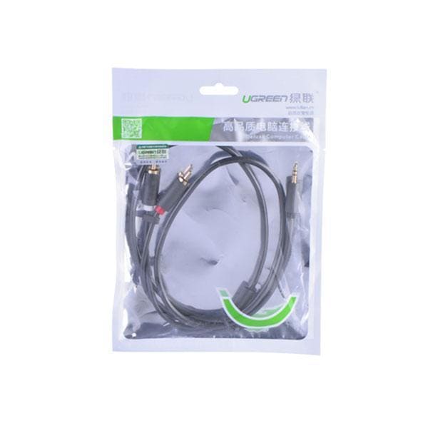 UGREEN 3.5mm male to 2RCA male cable 2M (10510) - 