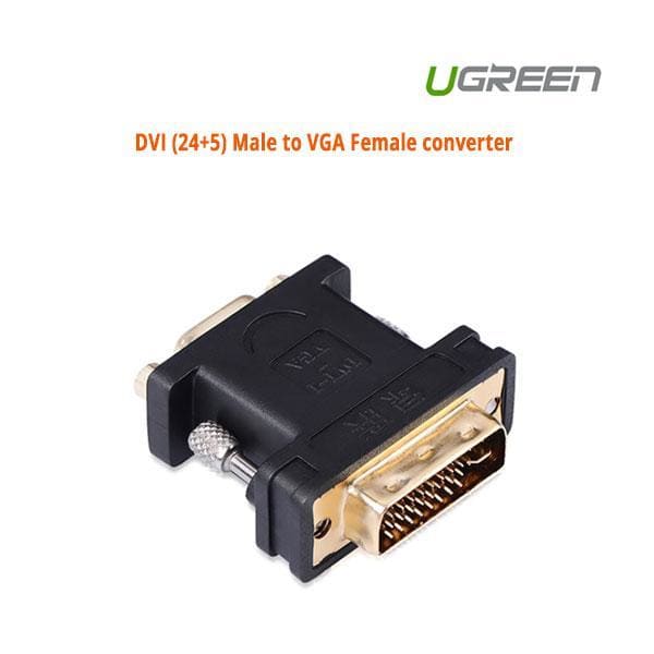 UGREEN DVI (24+5) Male to VGA Female converter (20122) - 