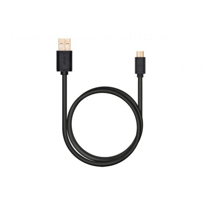 UGREEN Micro-USB male to USB male cable gold-plated 1M 