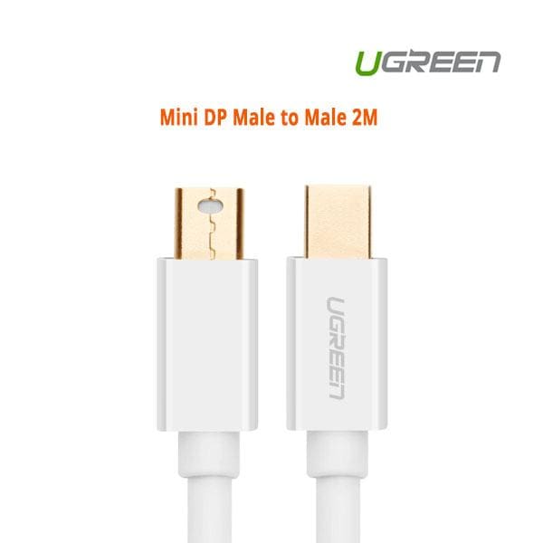 UGREEN Mini DP Male to Male Cable 2M (10429) - Electronics >