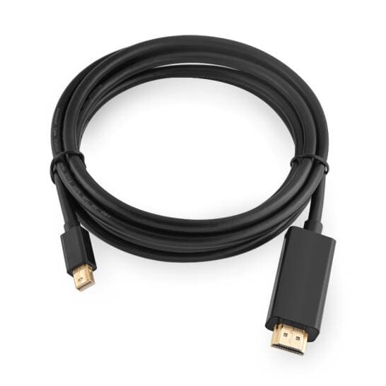 UGREEN Mini DP Male to HDMI Cable Black Support 4K 1.5M 