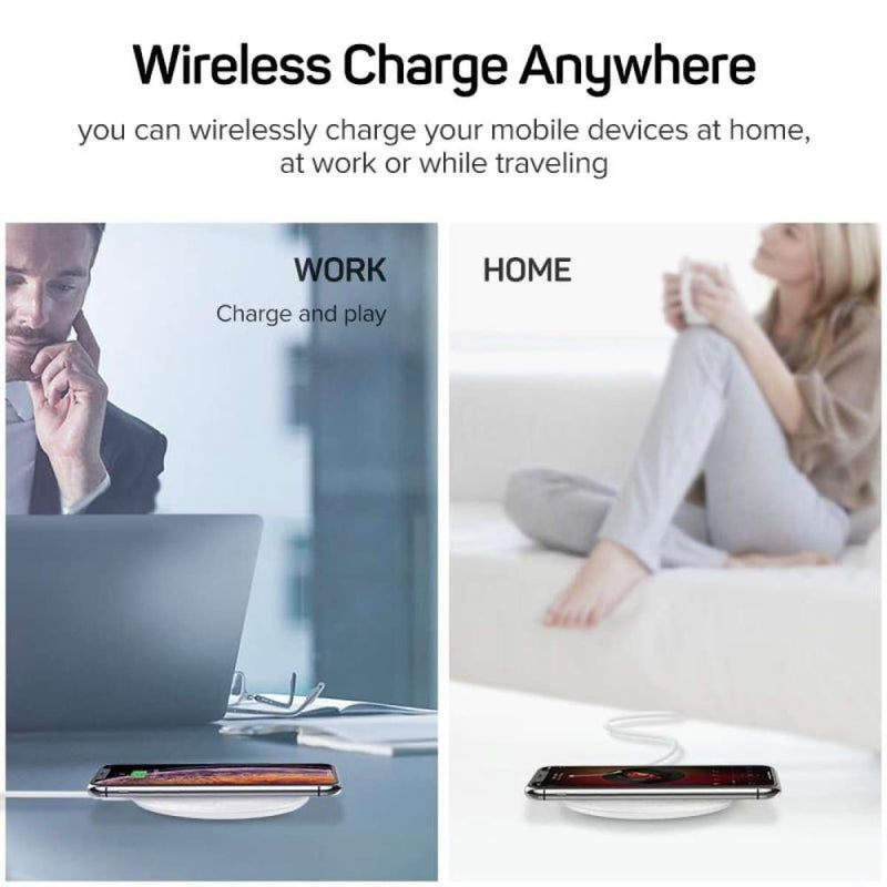UGREEN QI Wireless charger White 60112 - Electronics > 