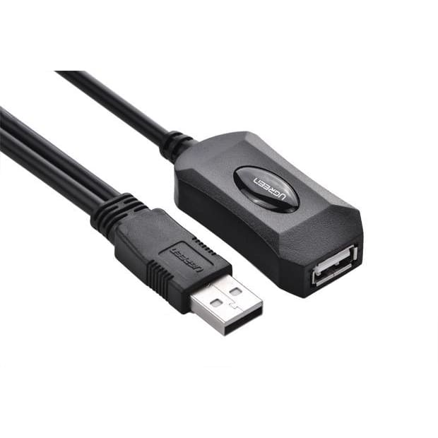 UGREEN USB 2.0 Active Extension Cable with USB Power 5M 