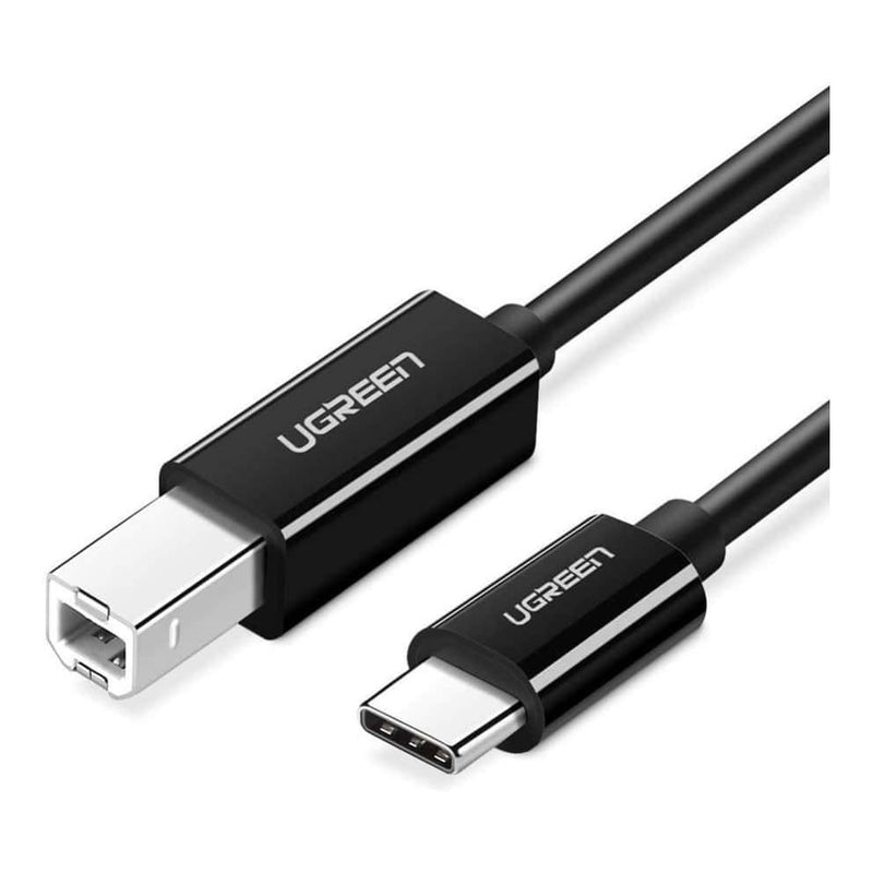 UGREEN USB-C to USB 2.0 Print Cable 2m Black 50446 - 