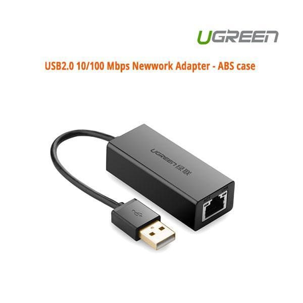 UGREEN USB2.0 10/100 Mbps Network Adapter (20254) - 