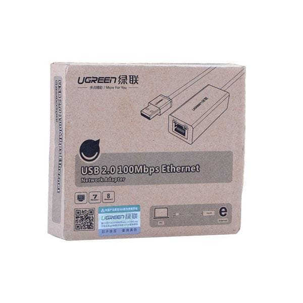 UGREEN USB2.0 10/100 Mbps Network Adapter (20254) - 