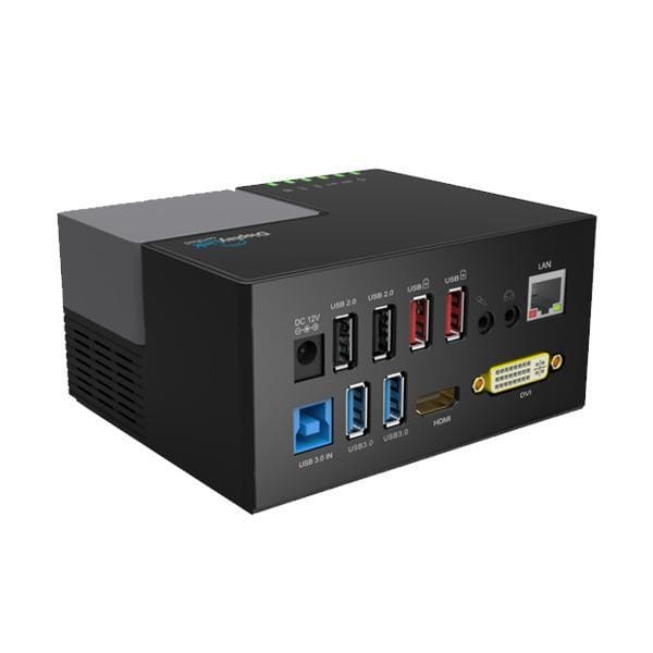 USB3.0 Multi-task Dual Video Docking Station with 1000M 