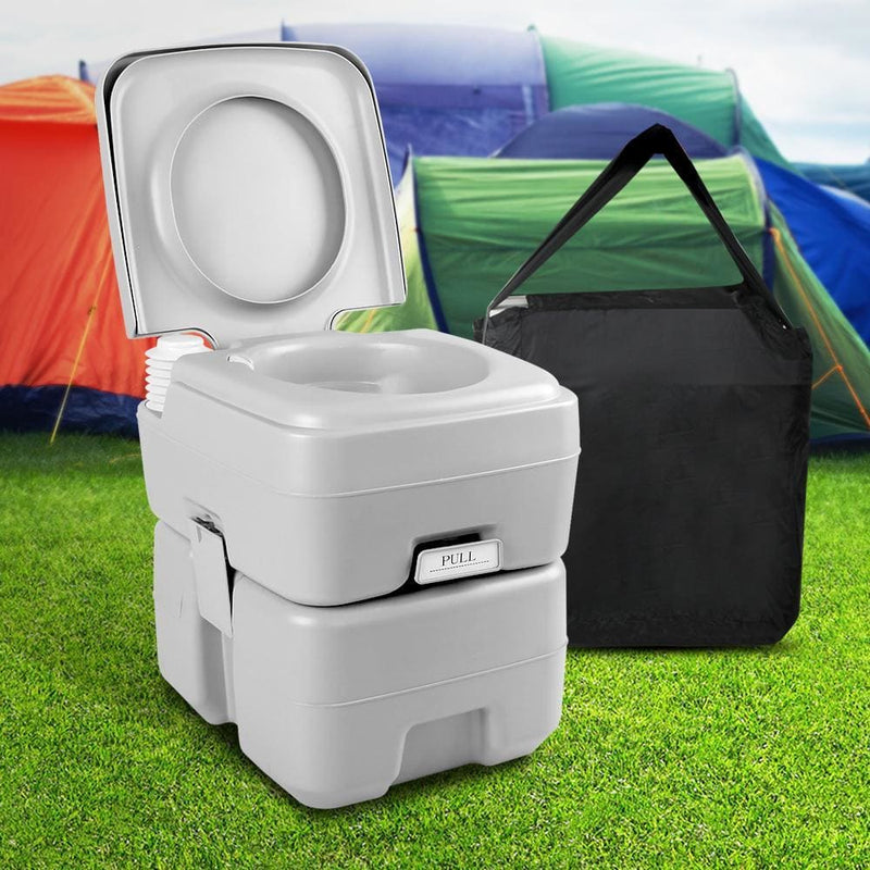 Weisshorn 20L Outdoor Portable Toilet Camping Potty Caravan 