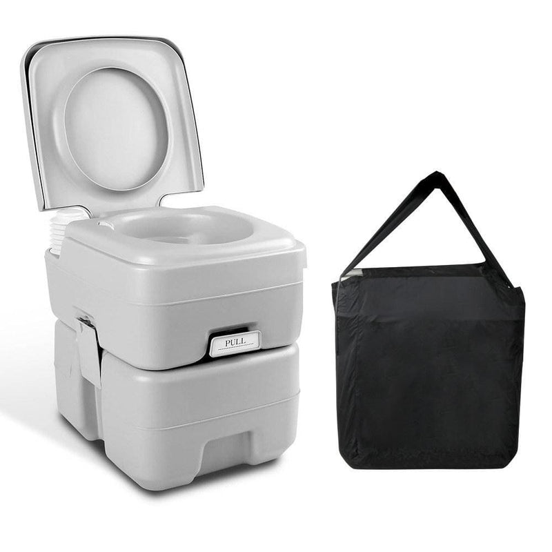Weisshorn 20L Portable Outdoor Camping Toilet with Carry 
