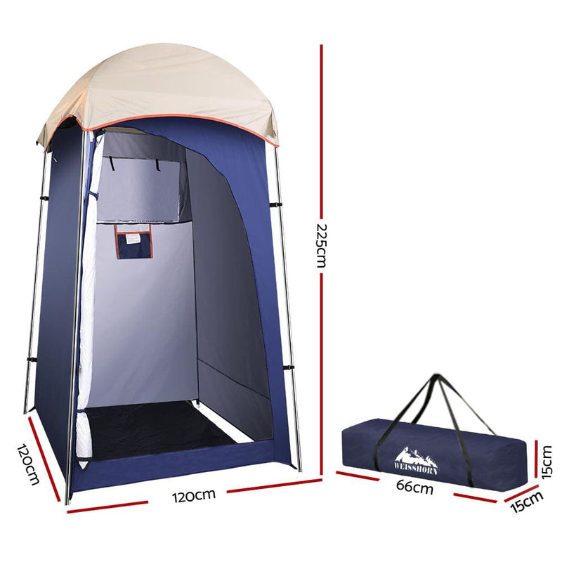 Weisshorn Camping Shower Tent Outdoor Portable Changing Room