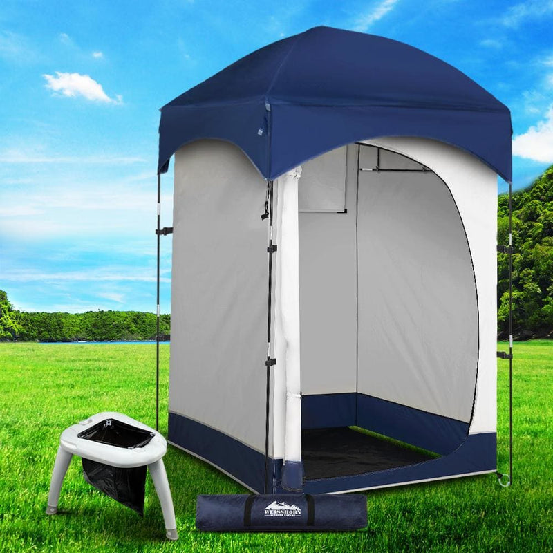 Weisshorn Camping Shower Tent Portable Toilet Outdoor Change