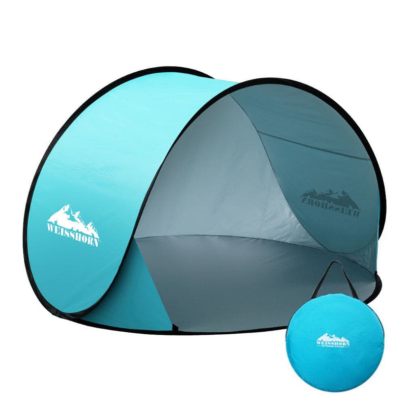 Weisshorn Pop Up Beach Tent Camping Portable Sun Shade 