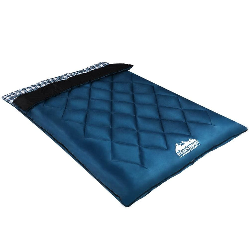 Weisshorn Sleeping Bag Bags Double Camping Hiking -10°C to 
