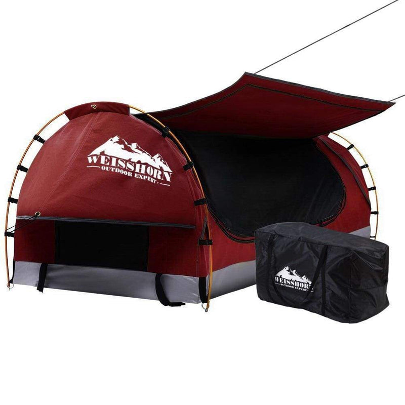 Weisshorn Swag King Single Camping Swags Canvas Free 