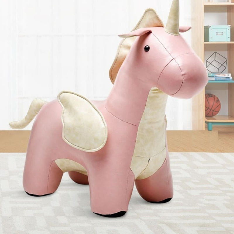 Wendy Wooden Pink Unicorn Princess Kiddie Chair - Baby & 