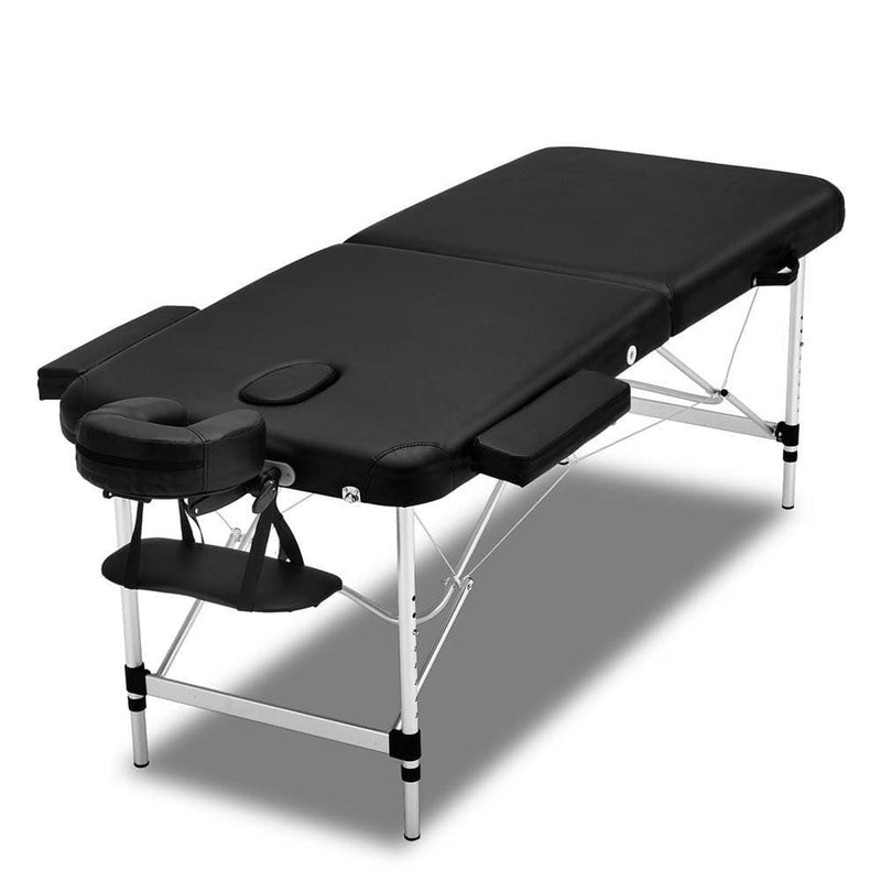 Zenses 2 Fold Portable Aluminium Massage Table Massage Bed 